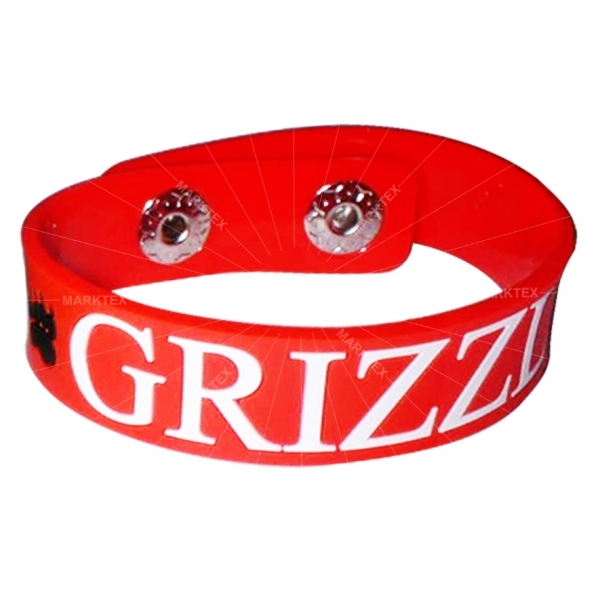 2D design soft PVC wristband bracelet supplier