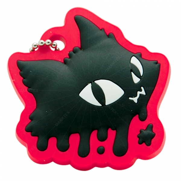 3D Soft pvc rubber keychains