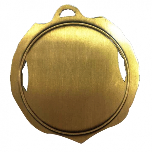 Blank medallion brass color