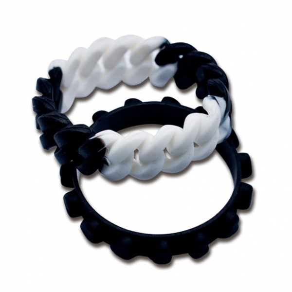 Braided Silicone Bracelet