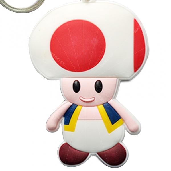 Cartoon shape Soft PVC Keychain