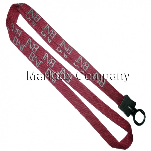 Cotton lanyard