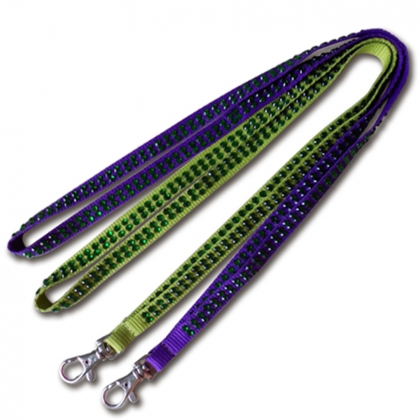 Custom bling rhinestone lanyard