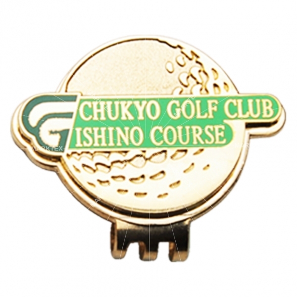 Custom design metal hat golf clip