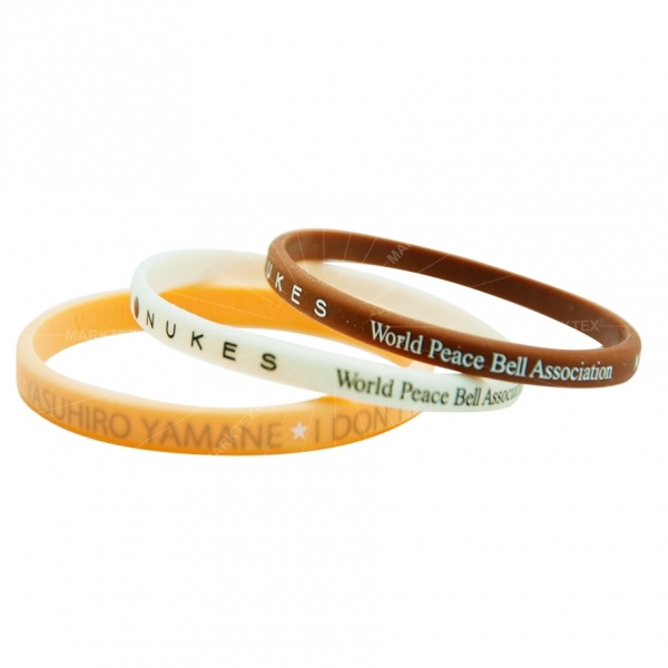 Customized silicone wristbands for Promotional Gift