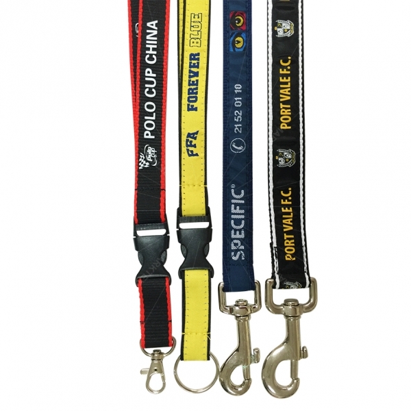 Double layers lanyard