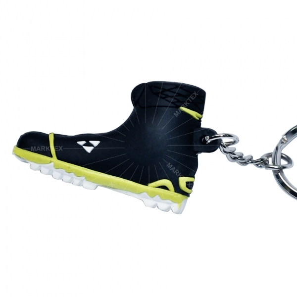 Double side design 3D soft PVC keychain