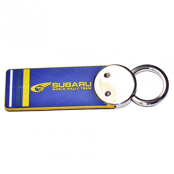 Double side design soft PVC keychain