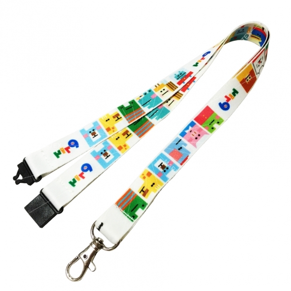 Dye sublimation printing lanyard factory