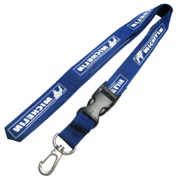 Flat type polyester lanyard factory