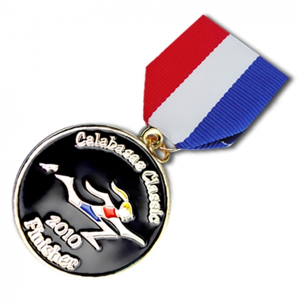Medals with Short Ribbon Drapes