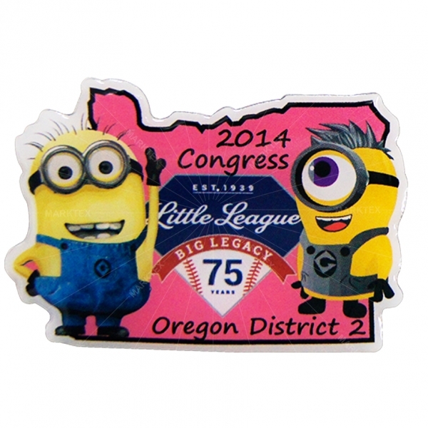 Minion lapel pin