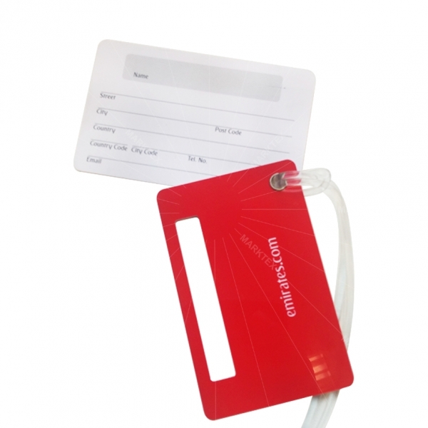 PVC luggage tag