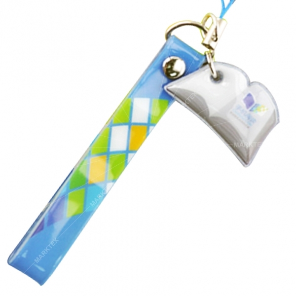 Plastic vinyl key tag