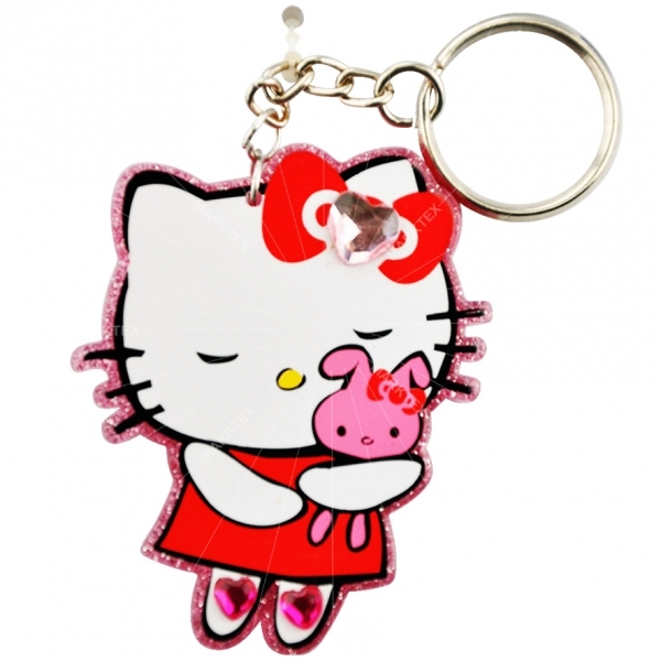 Plexiglass keychain