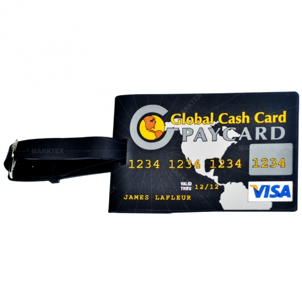 Professional Folded PVC Luggage Tags