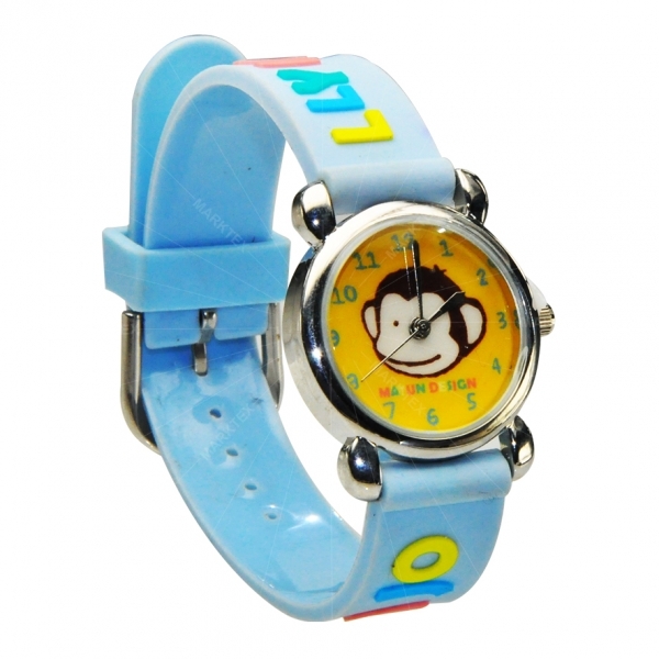 Rubber PVC children watch