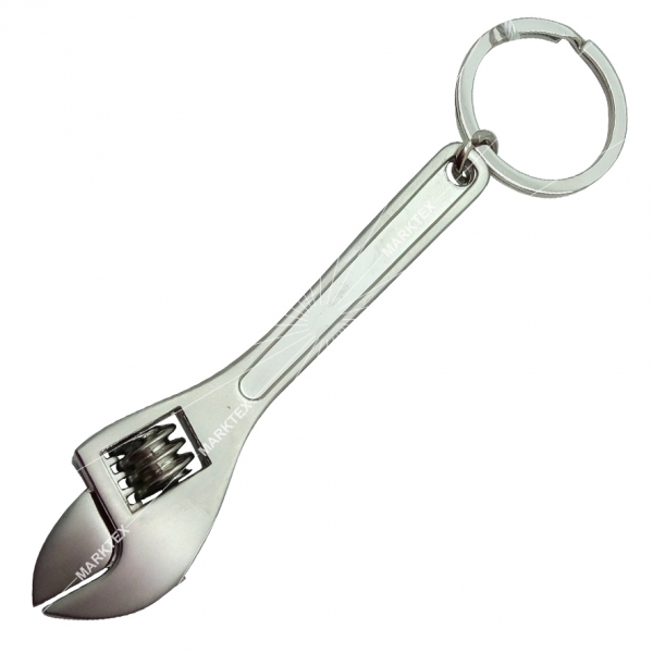 Screwdriver shape beer bottle opener keyring