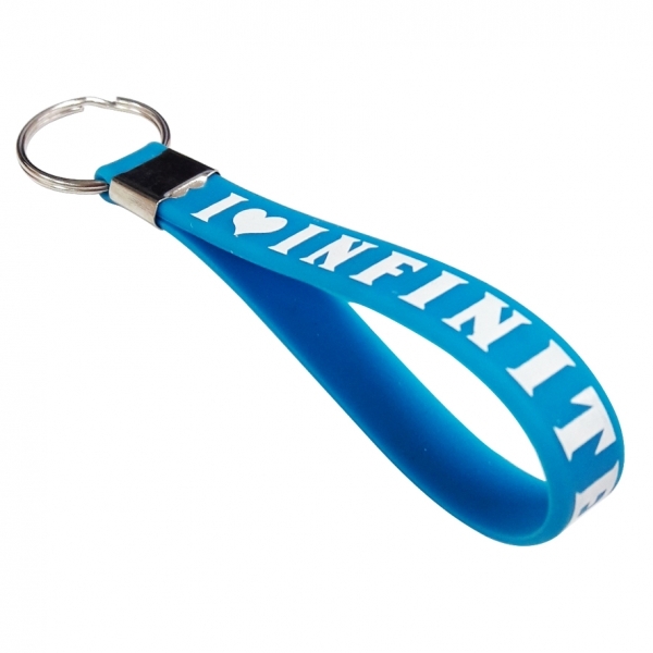 Silicon ad loop keyring