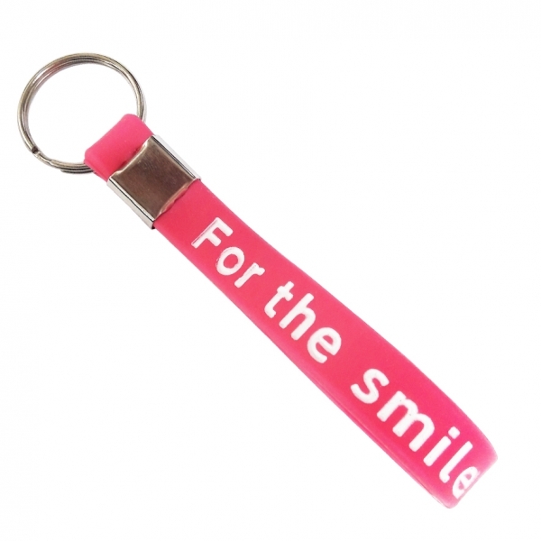 Silicon printed keyring