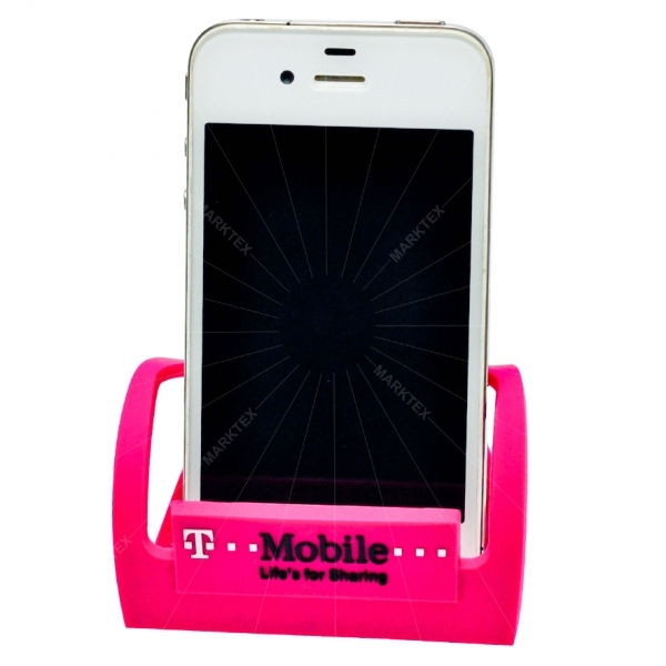 Soft PVC Flexible Cell phone stand