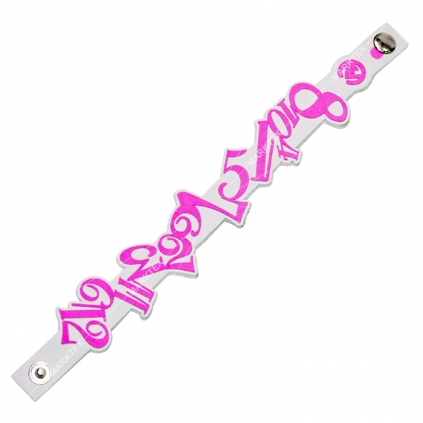 Soft PVC rubber wristband bracelet manufacturer