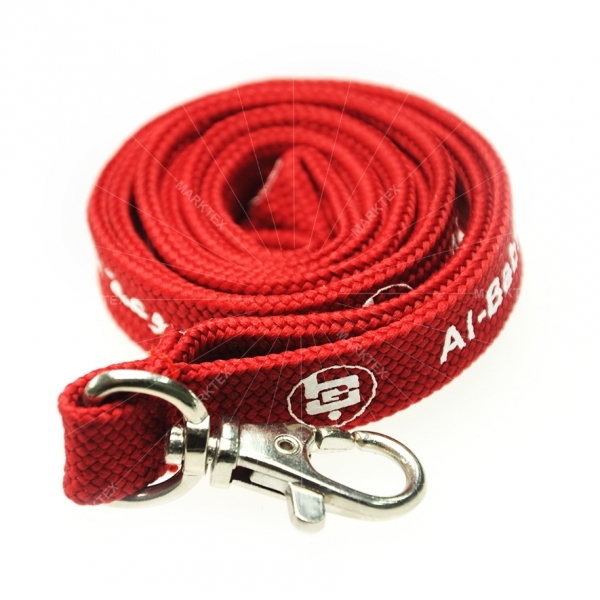 Tube polyester lanyard