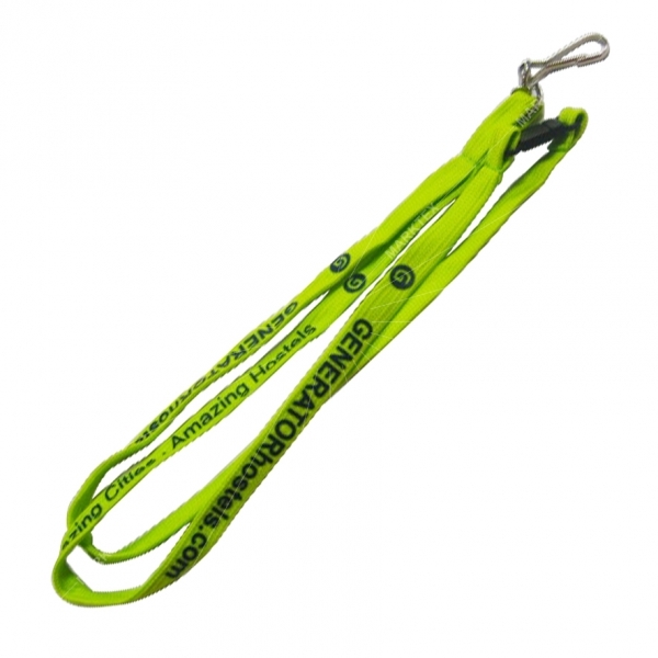 Tube polyester lanyard factory