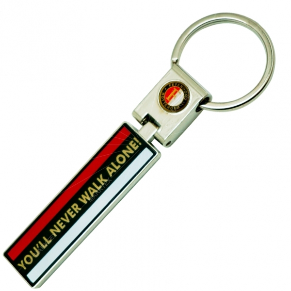 Zinc Alloy swivel pad printing key chains