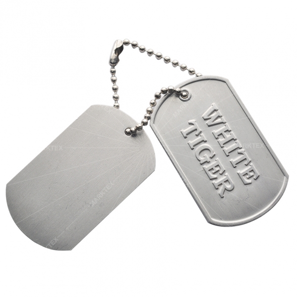 Debossed outlet dog tags
