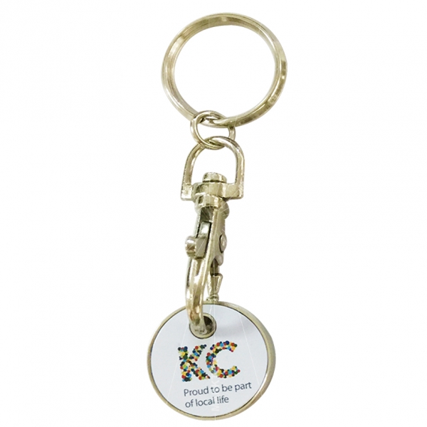Marktex Company Euro coin size trolley tokens