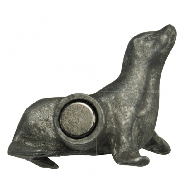 pewter antique nickel plated magnet