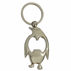 Animal Shaped Metal Keychain with Bottle Opener