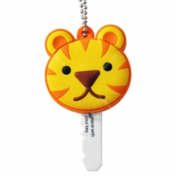 Animal shape PVC key holder