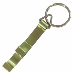 Anodize aluminium opener keychain