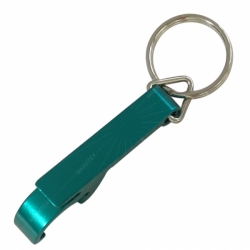 Anodize aluminium opener keychain