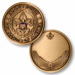 Boy scout coin