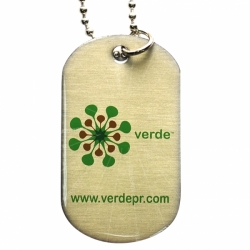 Custom printed dog tags