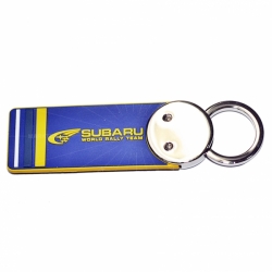 Double side design soft PVC keychain