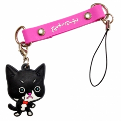 Fashion Soft PVC Charms with cell phone string