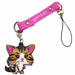 Fashion Soft PVC Charms with cell phone string