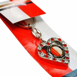 Fashion customized zinc alloy key rings