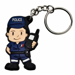 Figure shape pvc keychain