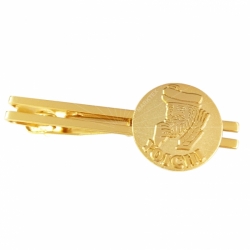 Gold tie clips