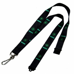 Heat transfer printing lanyard