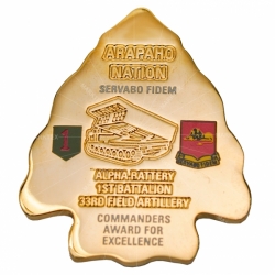 High Polish pin badge