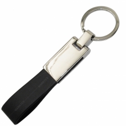 Leather key fob