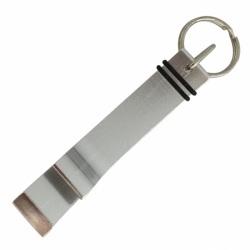 Metal bottle opener