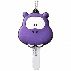 PVC animal torch LED keychain