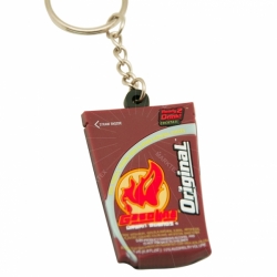 Party giveaways custom rubber PVC keyring